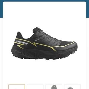 Salomon Black and Yellow Thundercross GTX